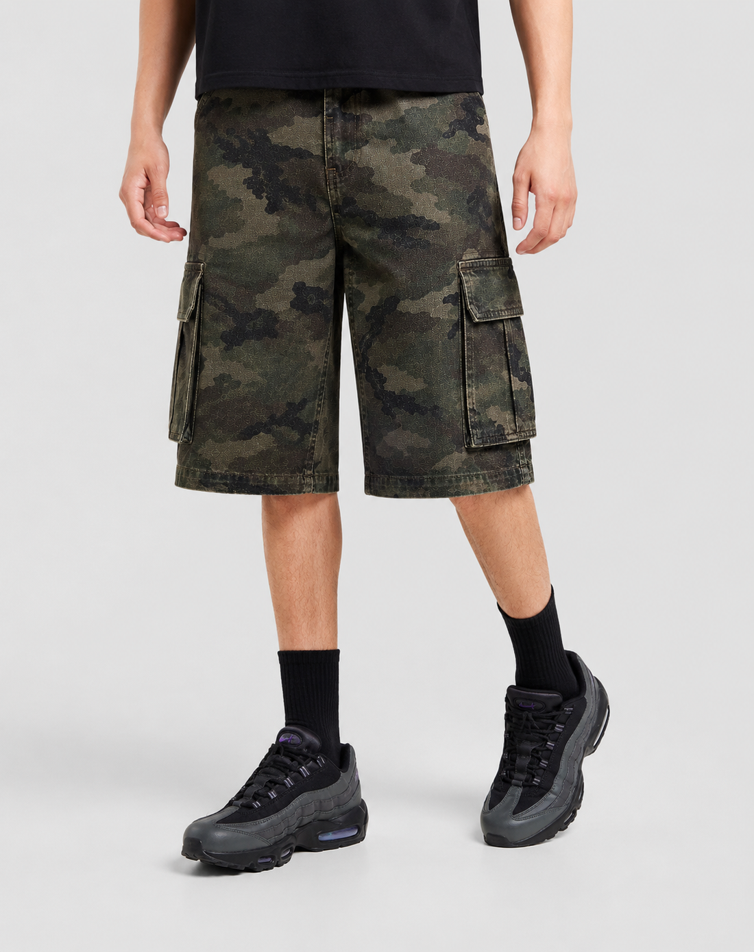 UrbanDrip Tactical Camo Cargo Shorts